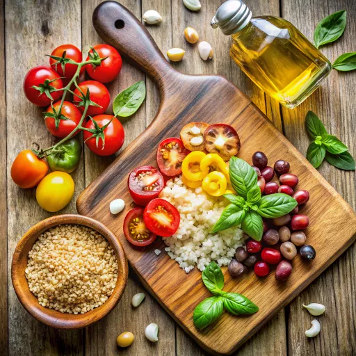 Sałatka z quinoa i kolorowych warzyw